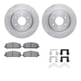 thumbnail image 1 of Dynamic Friction Company Front Brake Rotors with Heavy Duty Brake Pads includes Hardware 6212-67001, 1 of 3