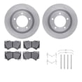 thumbnail image 1 of Dynamic Friction Company Front Brake Rotors with Heavy Duty Brake Pads includes Hardware 6212-76013, 1 of 3