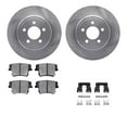 thumbnail image 1 of Dynamic Friction Company Front Brake Rotors with Heavy Duty Brake Pads includes Hardware - 6212-92004, 1 of 3