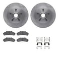 thumbnail image 1 of Dynamic Friction Company Front Brake Rotors with Heavy Duty Brake Pads includes Hardware 6212-99357, 1 of 3