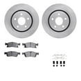 thumbnail image 1 of Dynamic Friction Company Front Brake Rotors with Ultimate Duty Performance Brake Pads includes Hardware 6412-42016, 1 of 3