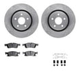 thumbnail image 1 of Dynamic Friction Company Front Brake Rotors with Ultimate Duty Performance Brake Pads includes Hardware 6412-42022, 1 of 3