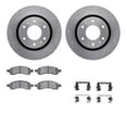 thumbnail image 1 of Dynamic Friction Company Front Brake Rotors with Ultimate Duty Performance Brake Pads includes Hardware 6412-48112, 1 of 3