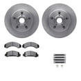 thumbnail image 1 of Dynamic Friction Company Front Brake Rotors with Ultimate Duty Performance Brake Pads includes Hardware 6412-54059, 1 of 3