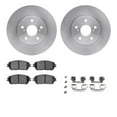 thumbnail image 1 of Dynamic Friction Company Front Brake Rotors with Ultimate Duty Performance Brake Pads includes Hardware 6412-76001, 1 of 3