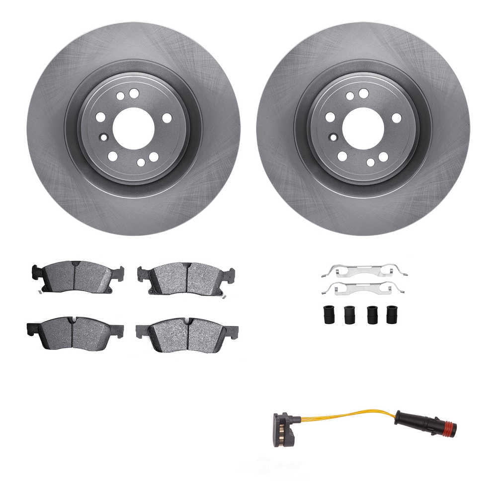 Dynamic Friction Company 6422-63004 DFC Rotors with Ultimate Duty Performance Brake Pads includes