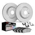 thumbnail image 1 of Dynamic Friction Company Front Geospec Brake Rotors Kit | 4000 HybriDynamic Brake Pads includes Hardware 4812-45001, 1 of 3