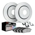 thumbnail image 1 of Dynamic Friction Company Front Geospec Brake Rotors Kit | 4000 HybriDynamic Brake Pads includes Hardware 4812-67054, 1 of 3