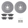 thumbnail image 1 of Dynamic Friction Company Front Geospec Brake Rotors with 5000 Advanced Brake Pads includes Hardware 4512-20059, 1 of 3