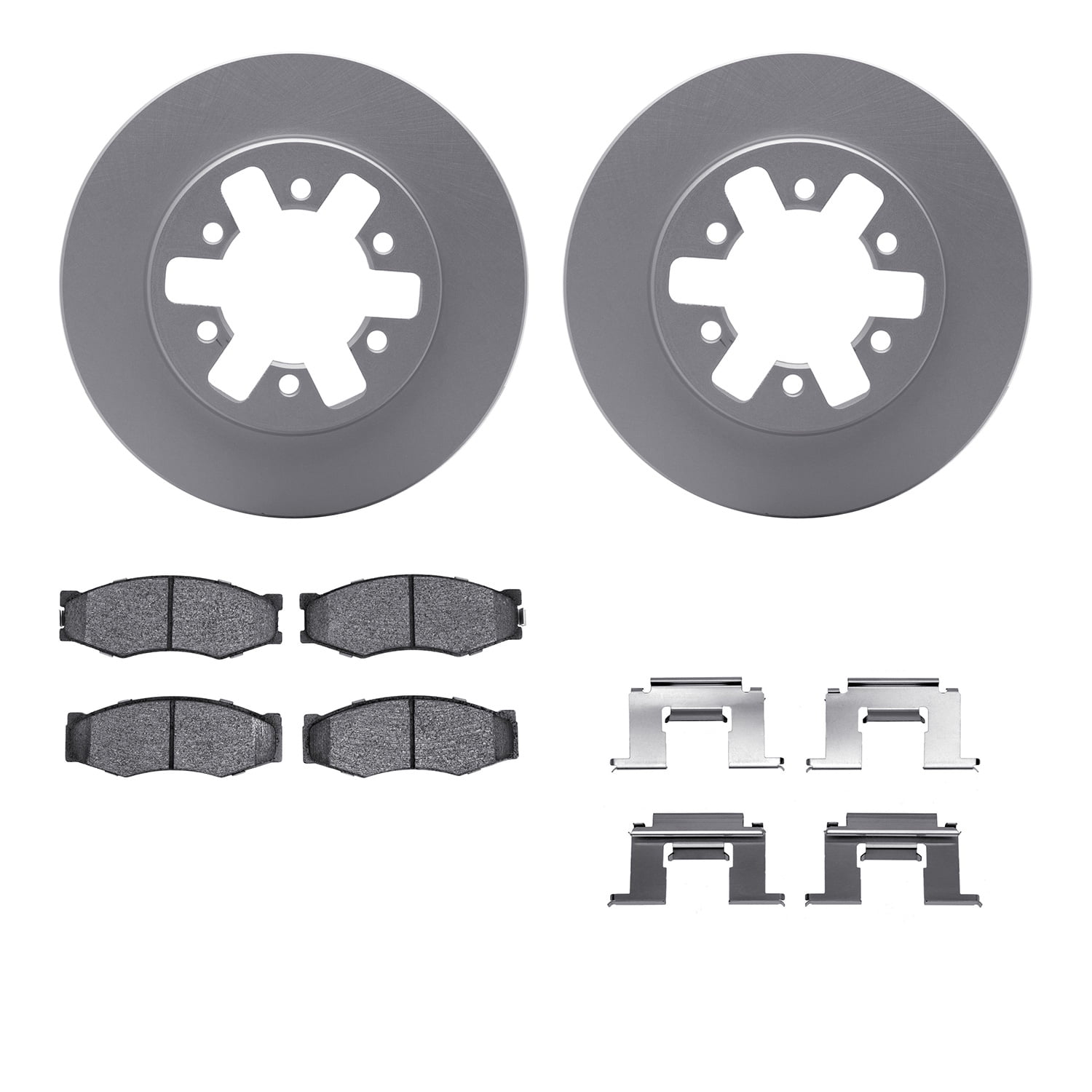 Dynamic Friction Front Brake Rotors - Premium G3000/G11H18 Iron