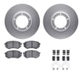 thumbnail image 1 of Dynamic Friction Company Front Geospec Brake Rotors with 5000 Advanced Brake Pads includes Hardware 4512-76163, 1 of 3