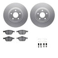 thumbnail image 1 of Dynamic Friction Company Front Geospec Brake Rotors with 5000 Advanced Brake Pads includes Hardware 4512-99064, 1 of 3