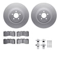 thumbnail image 1 of Dynamic Friction Company Front Geospec Brake Rotors with 5000 Advanced Brake Pads includes Hardware 4512-99079, 1 of 3