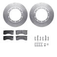 thumbnail image 1 of Dynamic Friction Company Front Geospec Brake Rotors with 5000 Advanced Brake Pads includes Hardware 4512-99232, 1 of 3