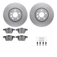 thumbnail image 1 of Dynamic Friction Company Front Geospec Brake Rotors with 5000 Euro Ceramic Brake Pads includes Hardware 4612-27027, 1 of 3