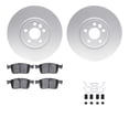 thumbnail image 1 of Dynamic Friction Company Front Geospec Brake Rotors with 5000 Euro Ceramic Brake Pads includes Hardware 4612-27036, 1 of 3