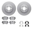 thumbnail image 1 of Dynamic Friction Company Front Geospec Brake Rotors with 5000 Euro Ceramic Brake Pads includes Hardware 4612-32007, 1 of 3