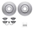 thumbnail image 1 of Dynamic Friction Company Front Geospec Brake Rotors with 5000 Euro Ceramic Brake Pads includes Hardware 4612-73017, 1 of 3