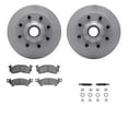 thumbnail image 1 of Dynamic Friction Company Front Geospec Brake Rotors with Heavy Duty Brake Pads includes Hardware 4212-48077, 1 of 3