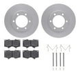 thumbnail image 1 of Dynamic Friction Company Front Geospec Brake Rotors with Heavy Duty Brake Pads includes Hardware 4212-76002, 1 of 3