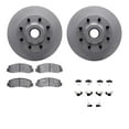 thumbnail image 1 of Dynamic Friction Company Front Geospec Brake Rotors with Heavy Duty Brake Pads includes Hardware 4212-99190, 1 of 3