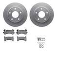 thumbnail image 1 of Dynamic Friction Company Front Geospec Brake Rotors with Ultimate Duty Performance Brake Pads includes Hardware 4412-48002, 1 of 3