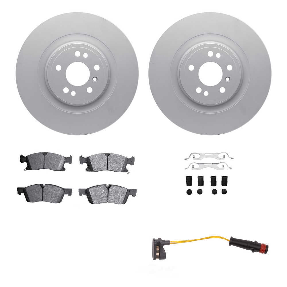 Dynamic Friction Company 4422-63002 DFC Geospec Rotors with Ultimate Duty Performance Brake Pads