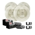 thumbnail image 1 of Dynamic Friction Company Front Rear Brake Rotors with 3000 Series Ceramic Brake Pads includes Hardware 6314-53003 Fits select: 2006-2009 PONTIAC SOLSTICE, 2007-2010 SATURN SKY, 1 of 7