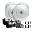 thumbnail image 1 of Dynamic Friction Company Front Rear GEOMET Brake Rotors with 5000 Advanced Brake Pads includes Hardware 9514-31117 Fits select: 2013-2018 BMW 328, 2017-2018 BMW 330, 1 of 3