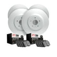 thumbnail image 1 of Dynamic Friction Company Front Rear GEOMET Brake Rotors with 5000 Advanced Brake Pads 9504-74005, 1 of 3