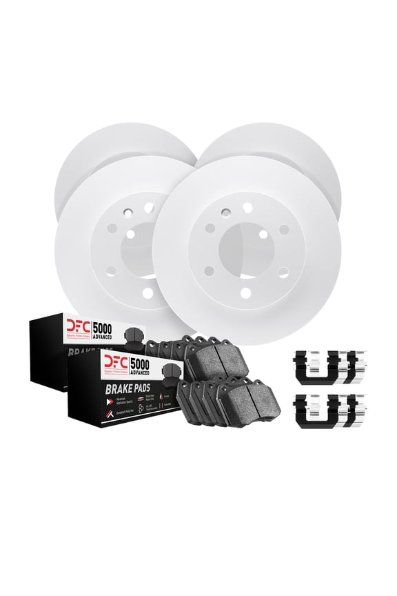Company Front Rear Geospec Brake Rotors with 5000 Advanced Brake Pads includes Hardware 4514-59035 Fits select: 2011-2015 HONDA CR-Z