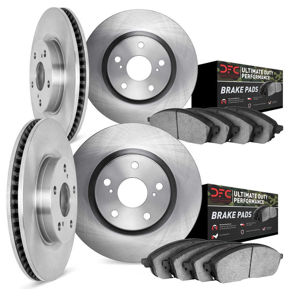 Dynamic Friction Company 6404-39002 DFC Rotors with Ultimate Duty Performance Brake Pads