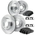 thumbnail image 1 of Dynamic Friction Company Front and Rear Brake Rotors with Ultimate Duty Performance Brake Pads includes Hardware - 6414-42044, 1 of 3