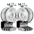 thumbnail image 1 of Dynamic Friction Company Front and Rear Geospec Brake Rotors Kit | 4000 HybriDynamic Brake Pads includes Hardware 4814-48004, 1 of 3