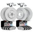 thumbnail image 1 of Dynamic Friction Company Front and Rear Geospec Brake Rotors Kit | 4000 HybriDynamic Brake Pads includes Hardware 4814-76015, 1 of 3