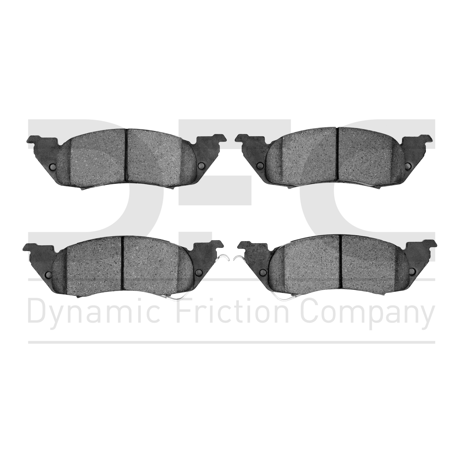 Dynamic Friction Company Heavy Duty Brake Pads - Semi Metallic 1214-0529-00-Front Set For 1991-1998 Dodge Dakota
