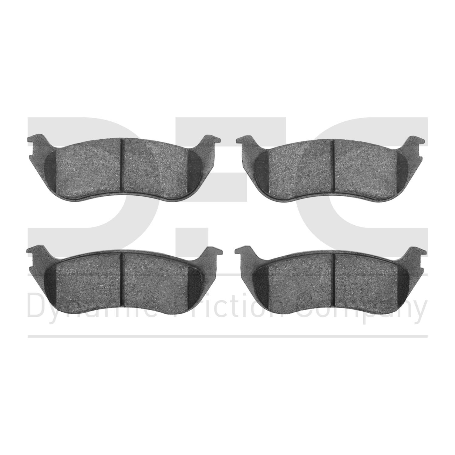 Dynamic Friction Company Heavy Duty Brake Pads - Semi Metallic 1214-0881-00-Rear Set For 2002-2005 Ford Explorer, 2002-2005 Mercury Mountaineer