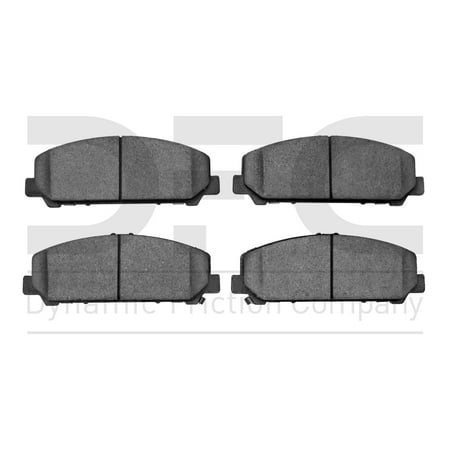 Dynamic Friction Company Heavy Duty Brake Pads - Semi Metallic 1214-1509-00-Front Set For 2005-2013 INFINITI QX56, 2006-2022 Nissan Armada, 2007-2022 Nissan Titan, 2014-2022 INFINITI QX80