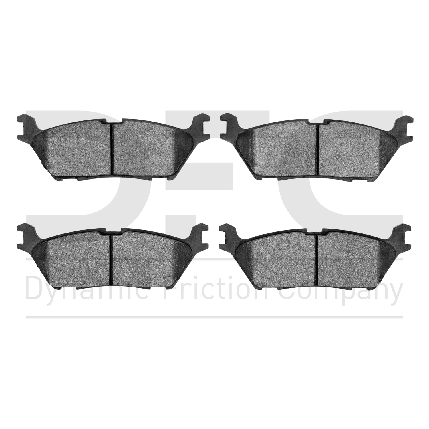 Dynamic Friction Company Heavy Duty Brake Pads - Semi Metallic 1214-1790-00-Rear Set For 2015-2020 Ford F-150, 2018-2021 Ford Expedition, 2018-2021 Lincoln Navigator