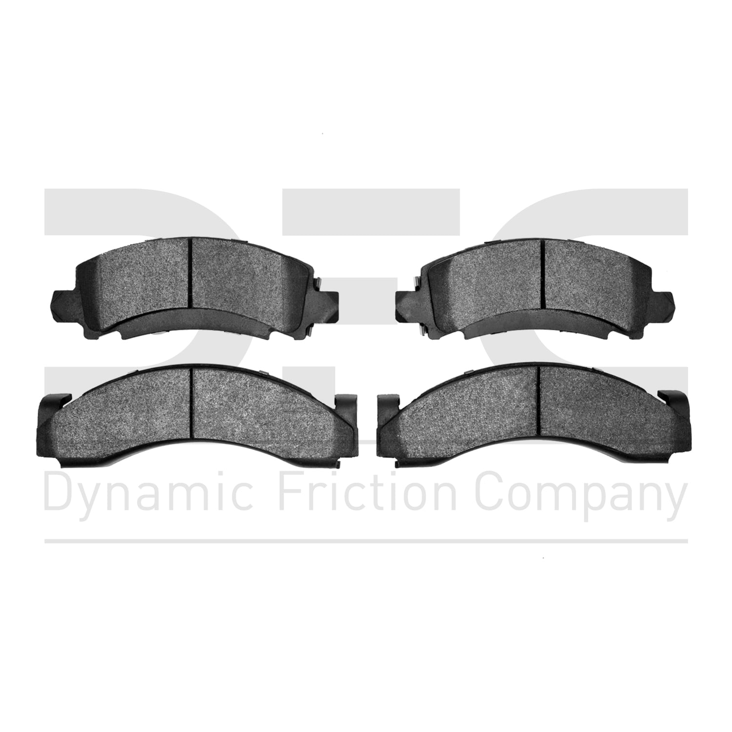 Dynamic Friction Company Heavy Duty Pads - Semi Metallic 1214-0543-00-Front or Rear Set