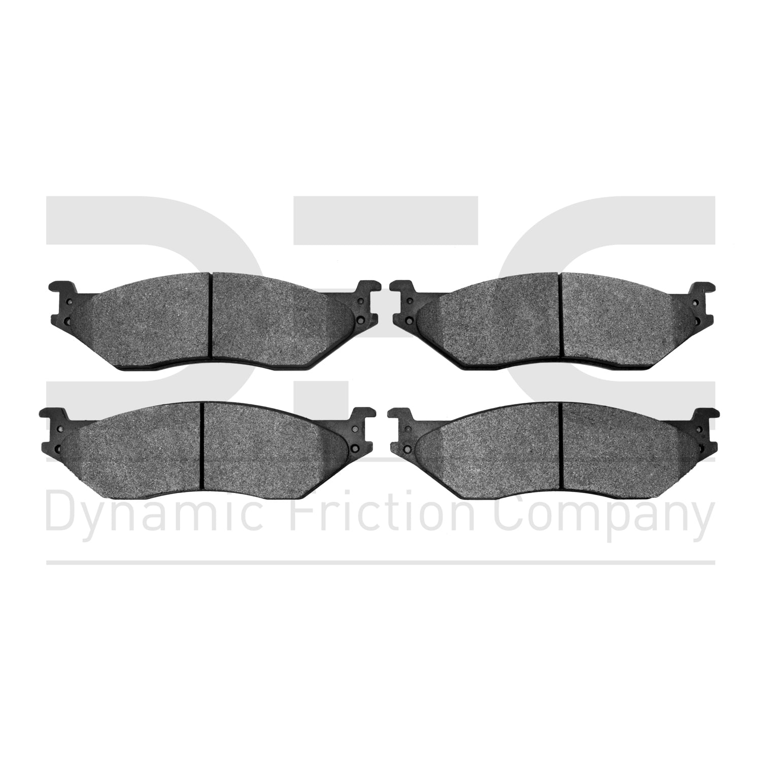 Dynamic Friction Company Heavy Duty Pads - Semi Metallic 1214-1066-00-Front or Rear Set