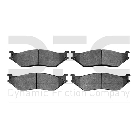 Dynamic Friction Company Heavy Duty Pads - Semi Metallic 1214-1066-00-Front or Rear Set