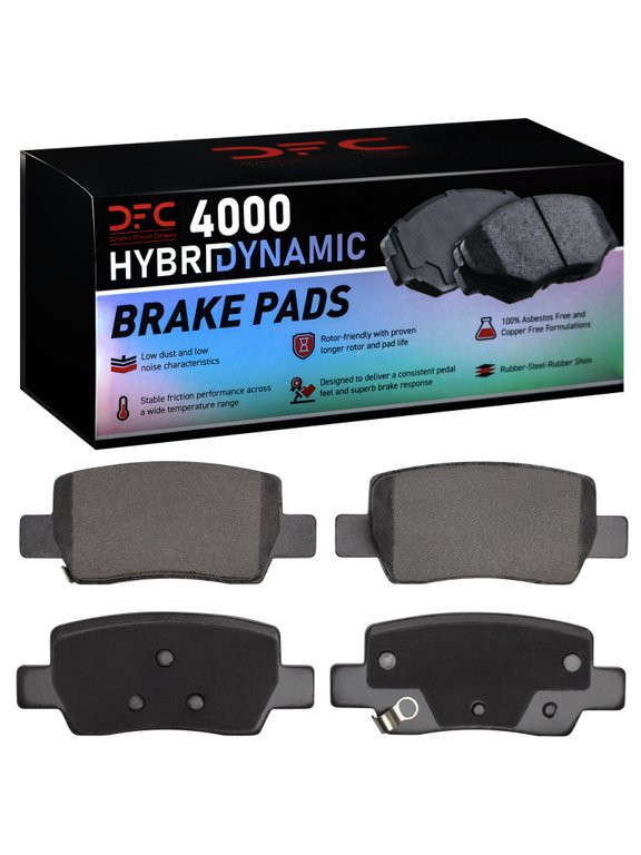 Dynamic Friction Company Rear 4000 HybriDynamic Brake Pads 4000-2373-10