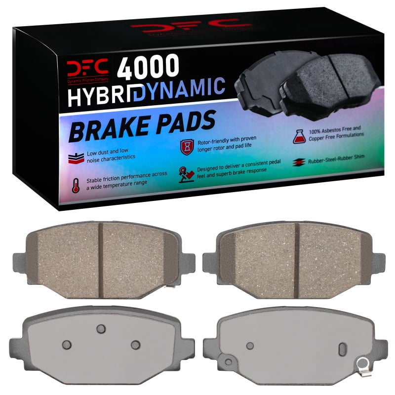 Dynamic Friction Company Rear 4000 HybriDynamic Brake Pads 4000-2460-00