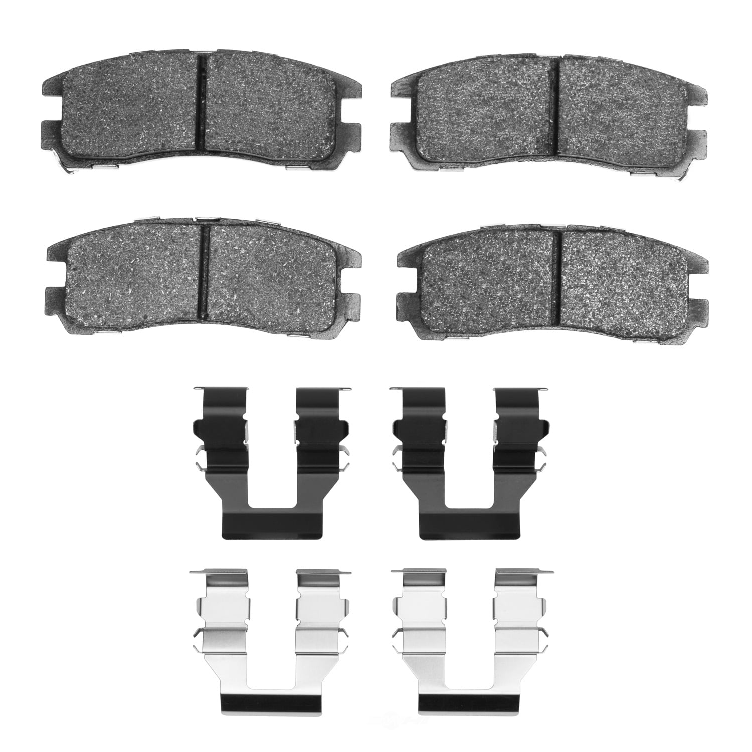 Dynamic Friction Company 1551-0383-01 DFC 5000 Advanced Brake Pads - Ceramic and Hardware Kit - OE