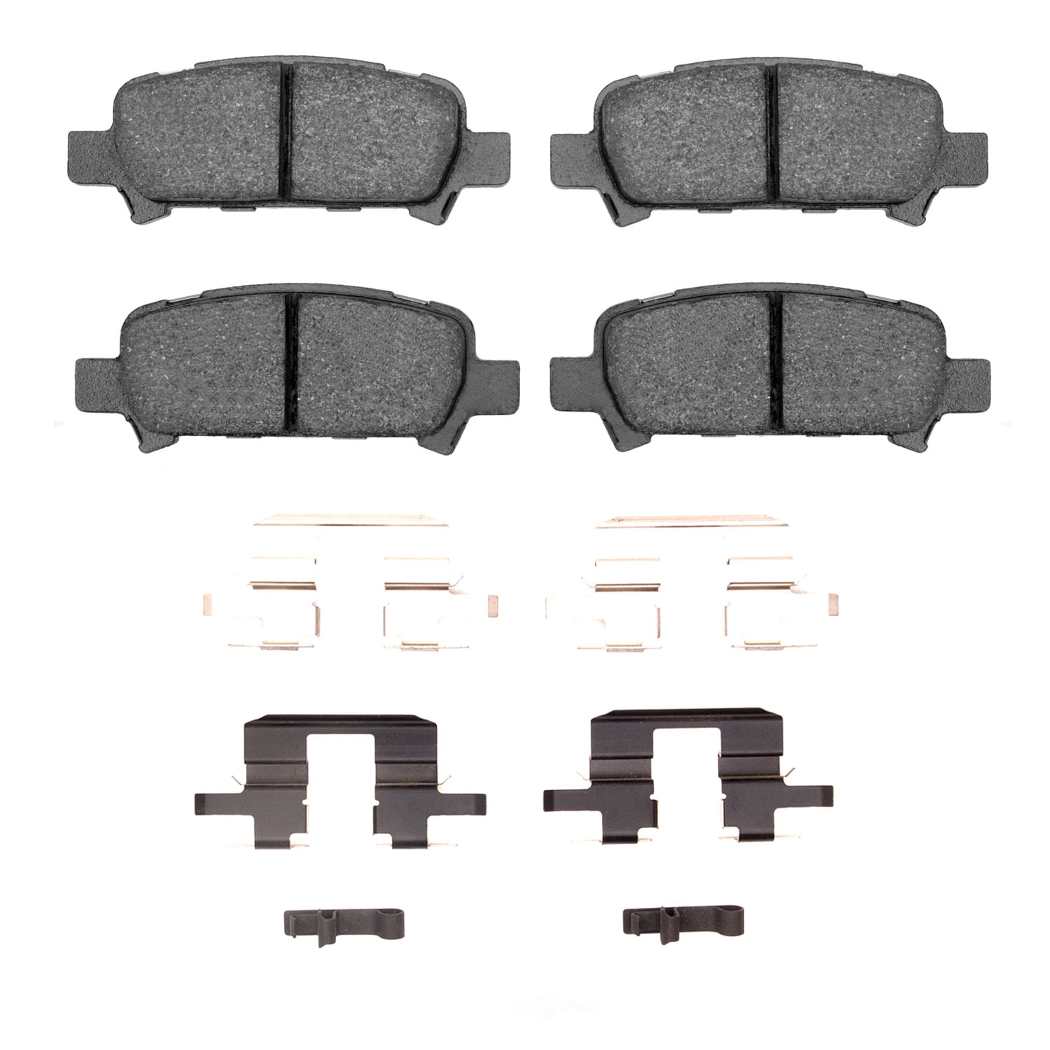 Dynamic Friction Company 1551-0770-01 DFC 5000 Advanced Brake Pads - Ceramic and Hardware Kit - OE