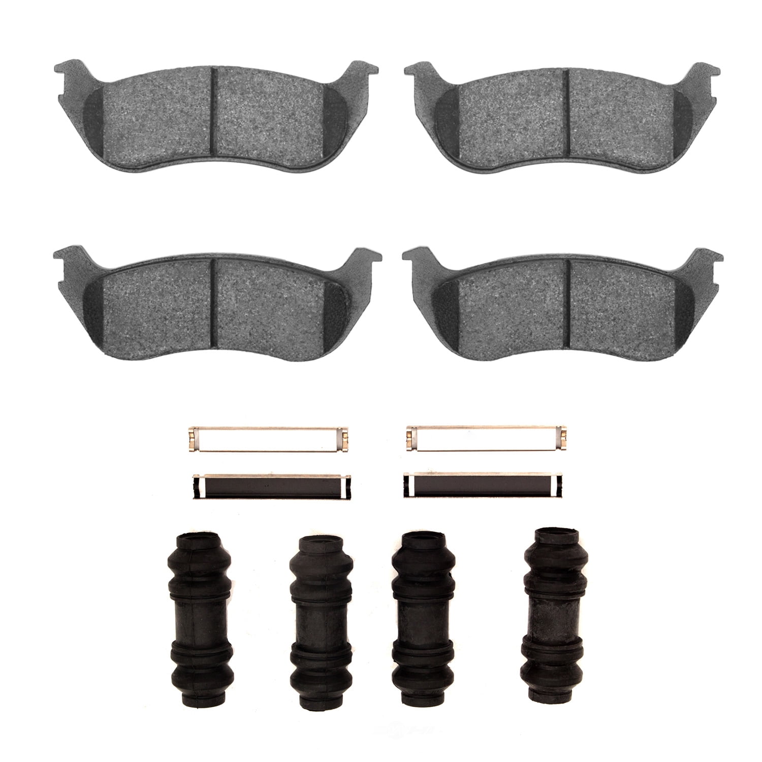 Dynamic Friction Company 1551-0881-01 DFC 5000 Advanced Brake Pads - Ceramic and Hardware Kit - OE