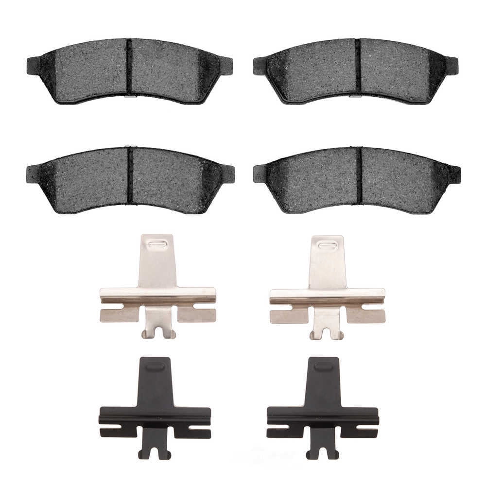 DFC 5000 Euro Ceramic Brake Pads and Hardware Kit - Archived 1551-1030-01 DFC 5000 Advanced Brake