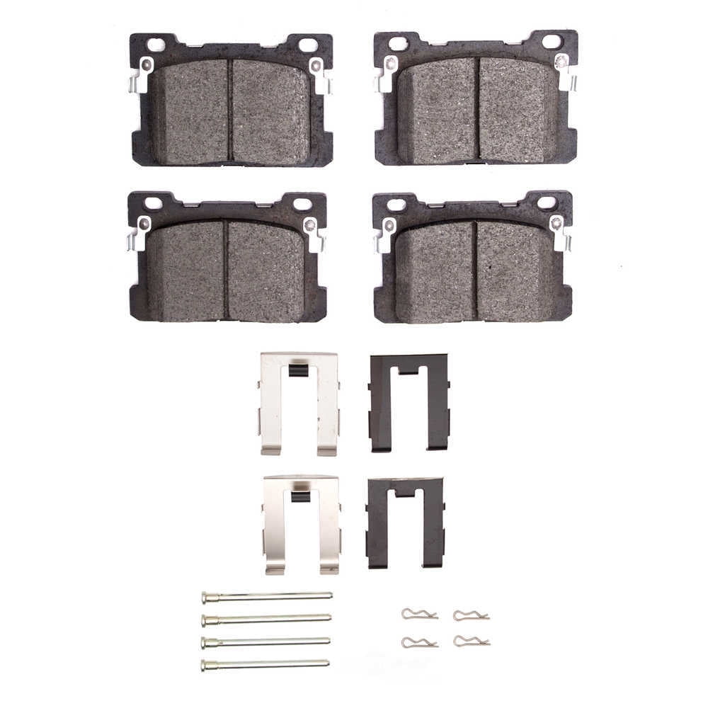 DFC 5000 Euro Ceramic Brake Pads and Hardware Kit - Archived 1551-1976-01 DFC 5000 Advanced Brake