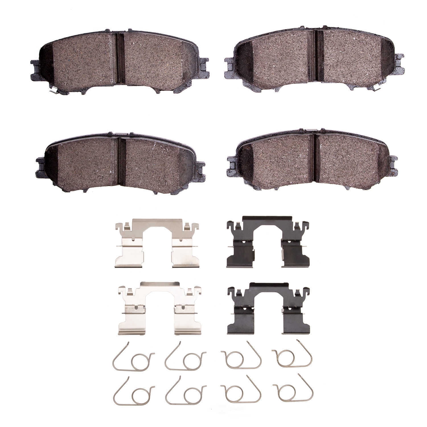 Dynamic Friction Company 1551-2032-01 DFC 5000 Advanced Brake Pads - Ceramic and Hardware Kit - OE